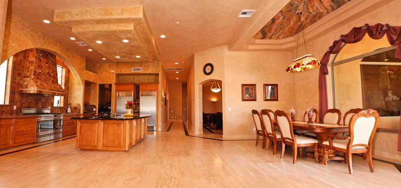 Kitchen and Dining Area
